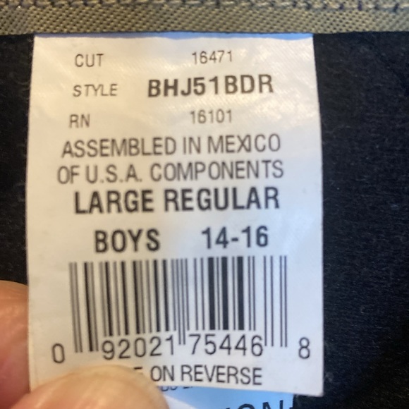 Berne Apparel hooded child’s size 14-16 jacket. - Picture 2 of 5